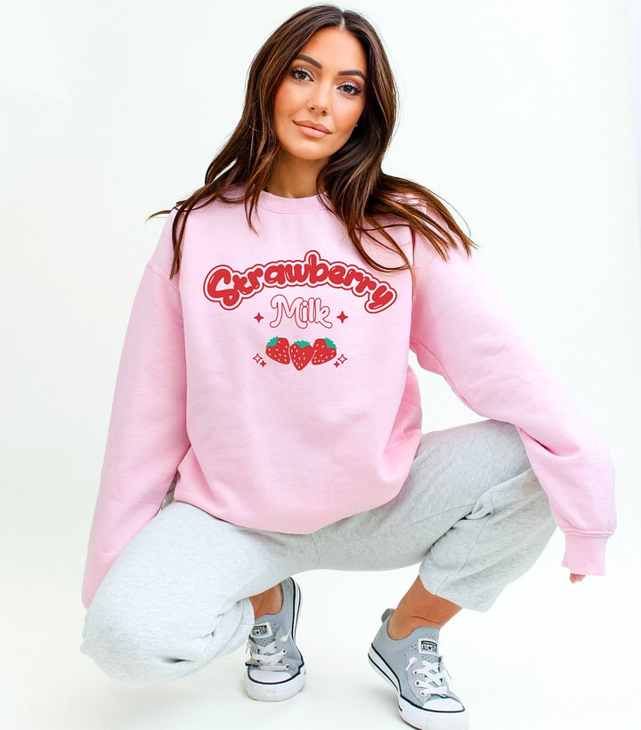 Strawberry Milk Sweatshirt product image (2)