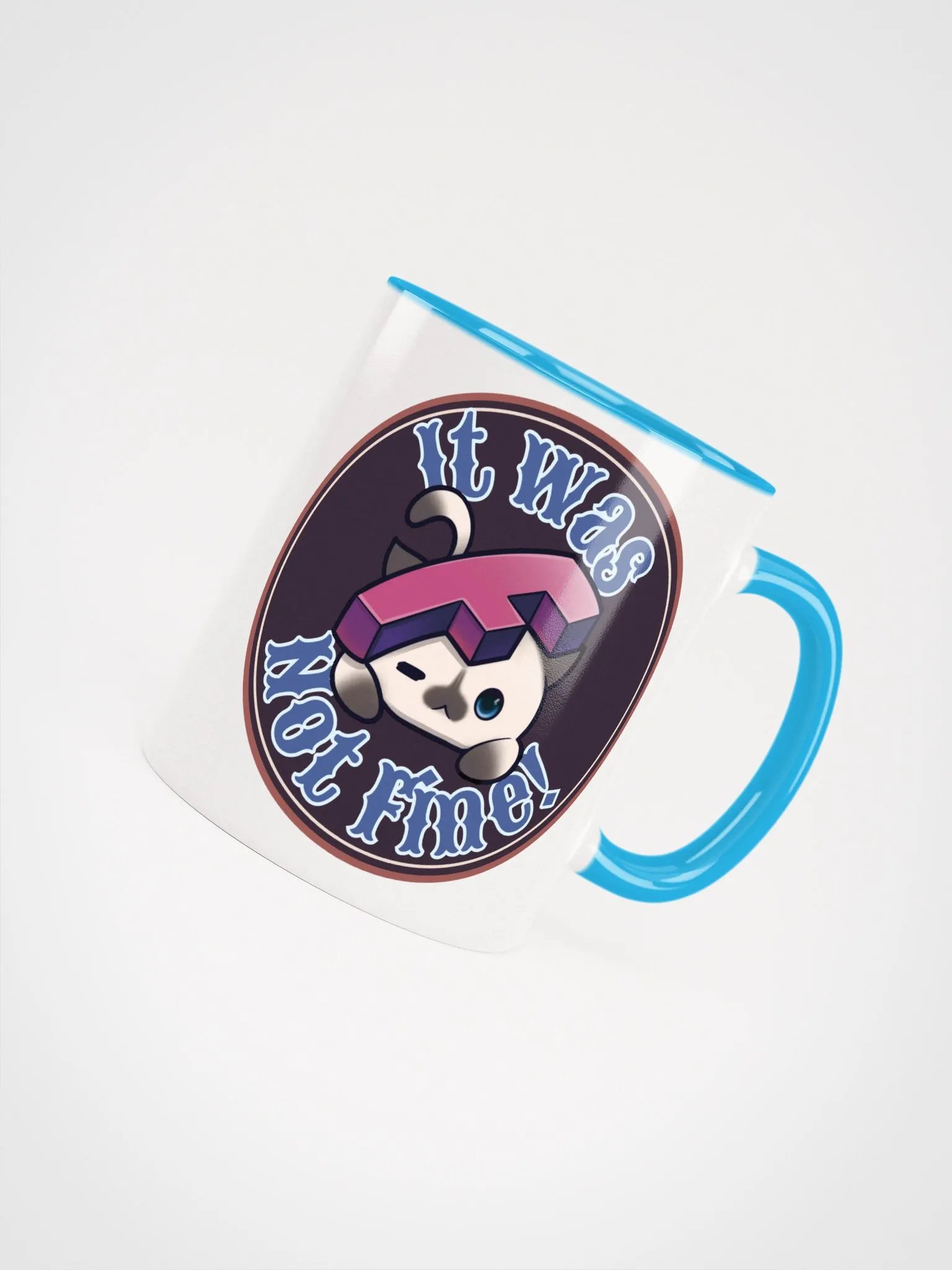 It Will Be Fine Ceramic Mug with Color Inside product image (4)