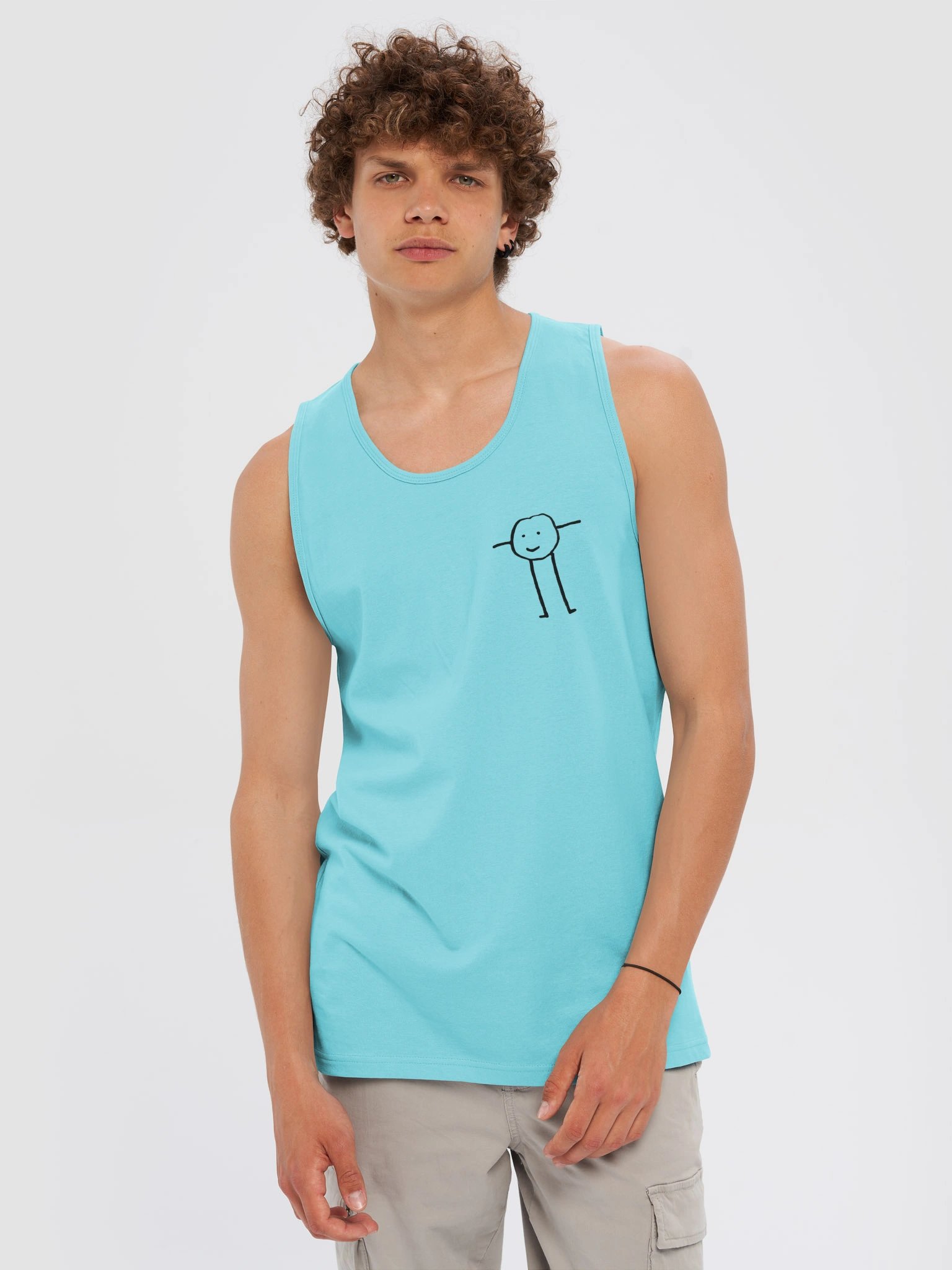 Stickman Tank (black print) product image (3)