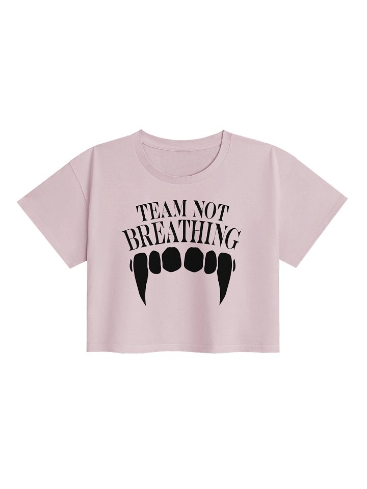 Team Not Breathing croptop product image (1)