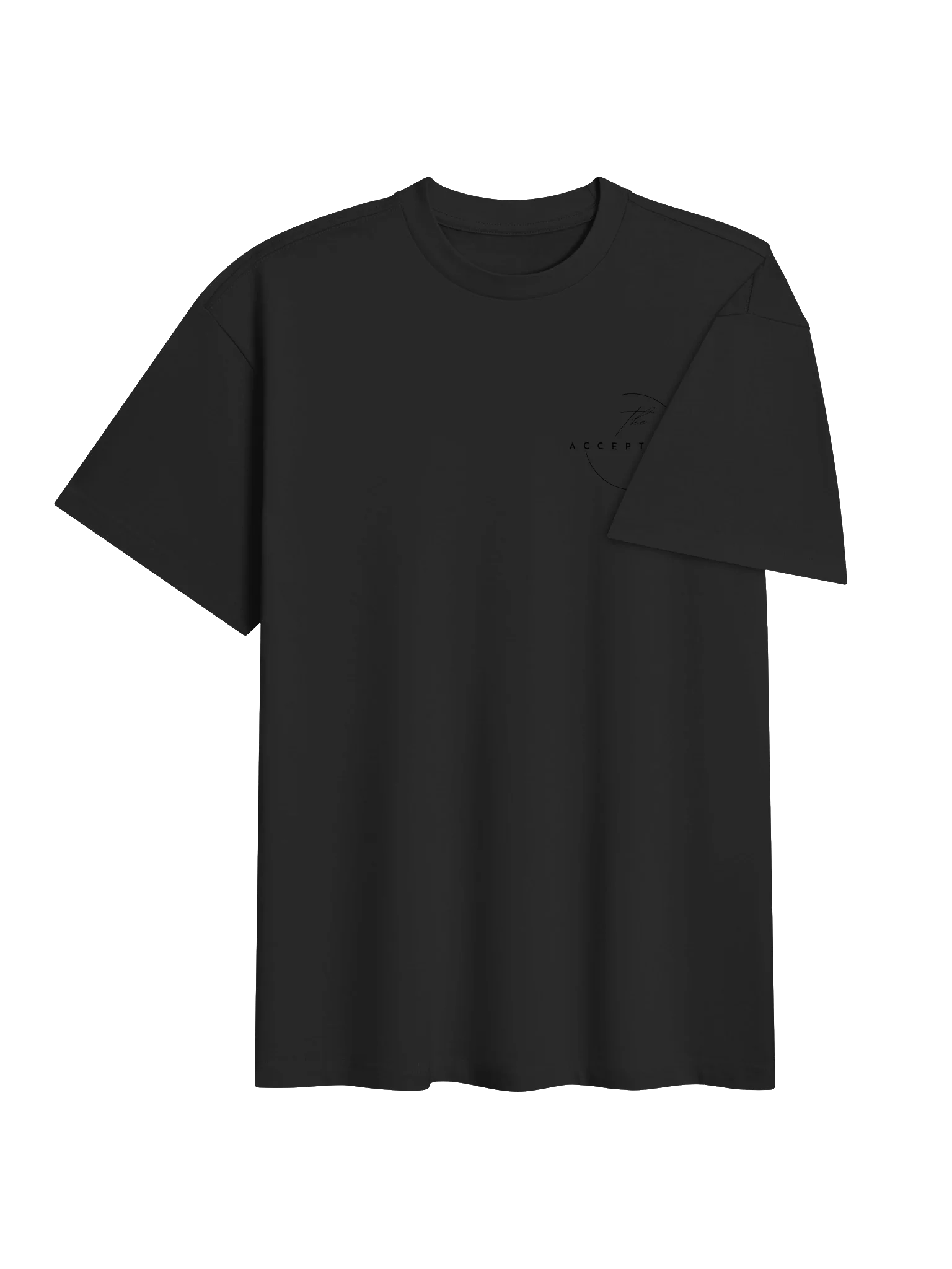 Acceptance - Minimal Black Geometric Box Tee product image (8)