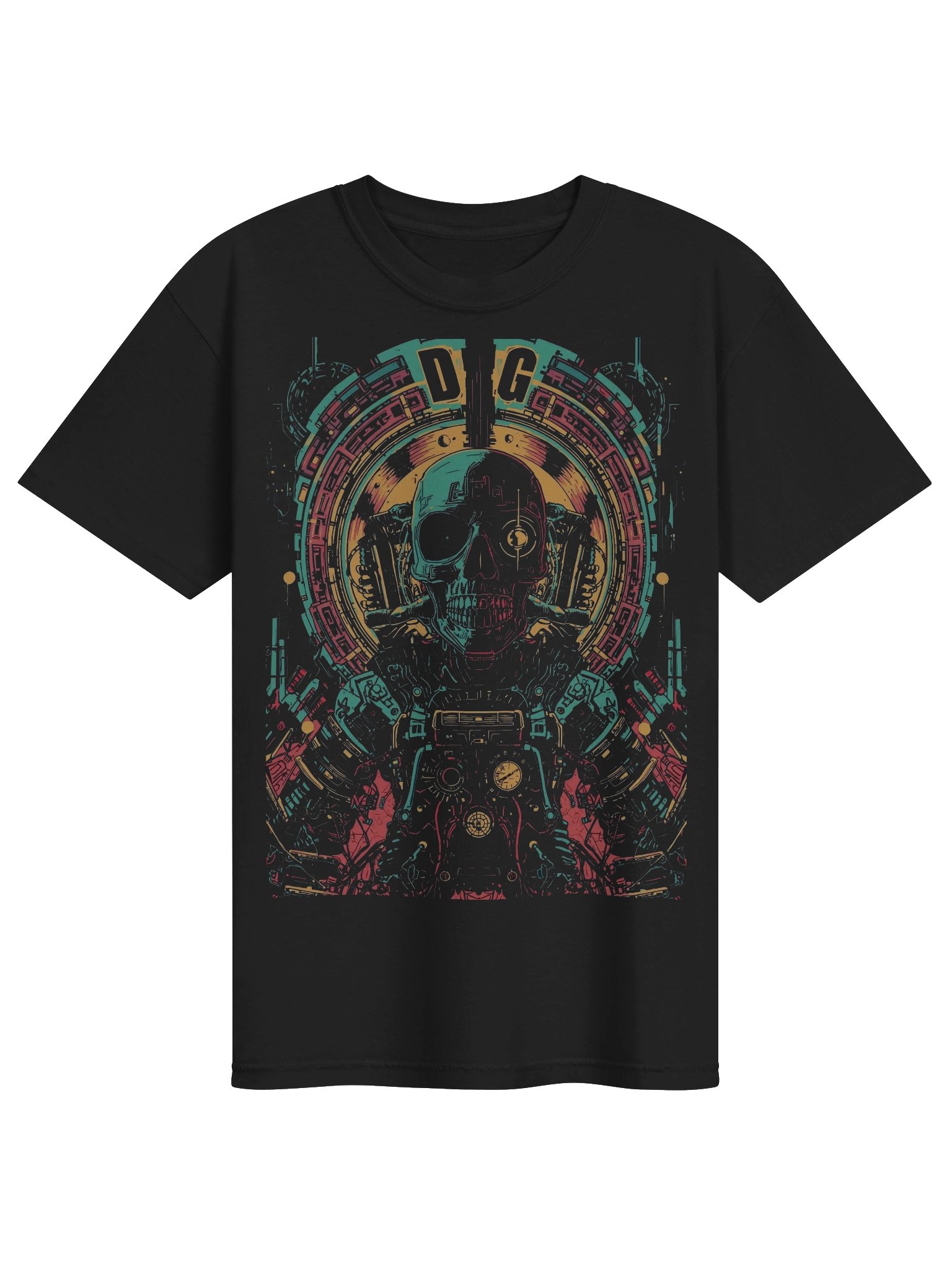 Neon Skull Empire Heavyweight T-Shirt product image (1)