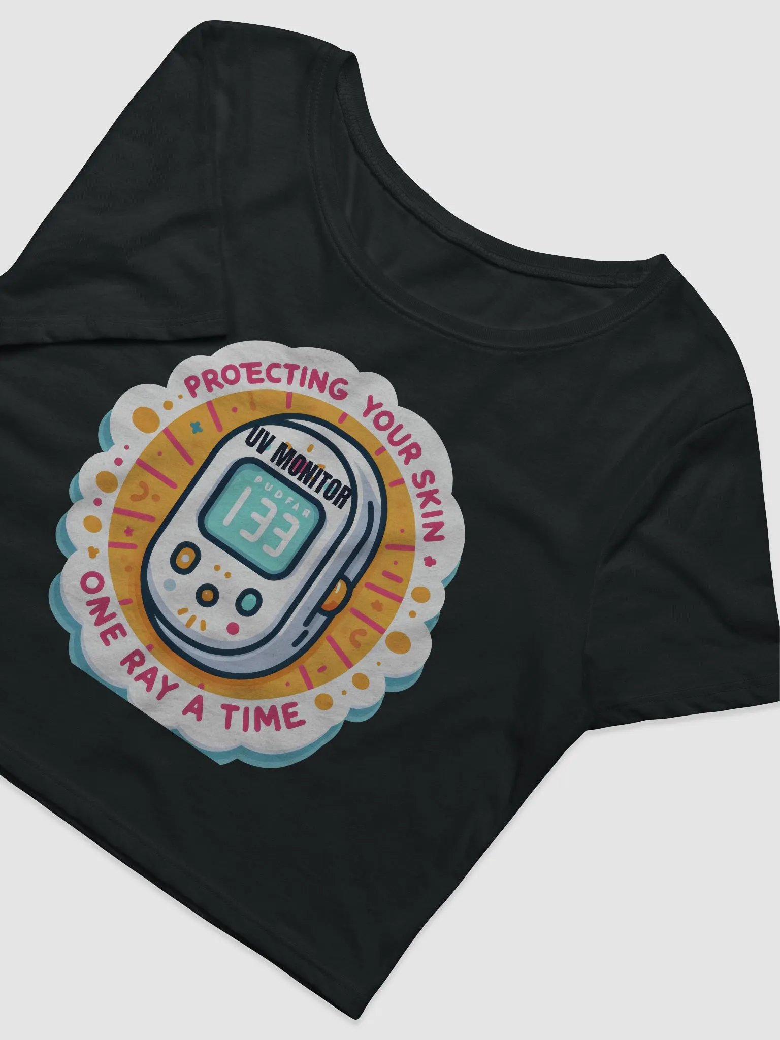 SunSafe 133 UV Monitor Crop Tee product image (9)