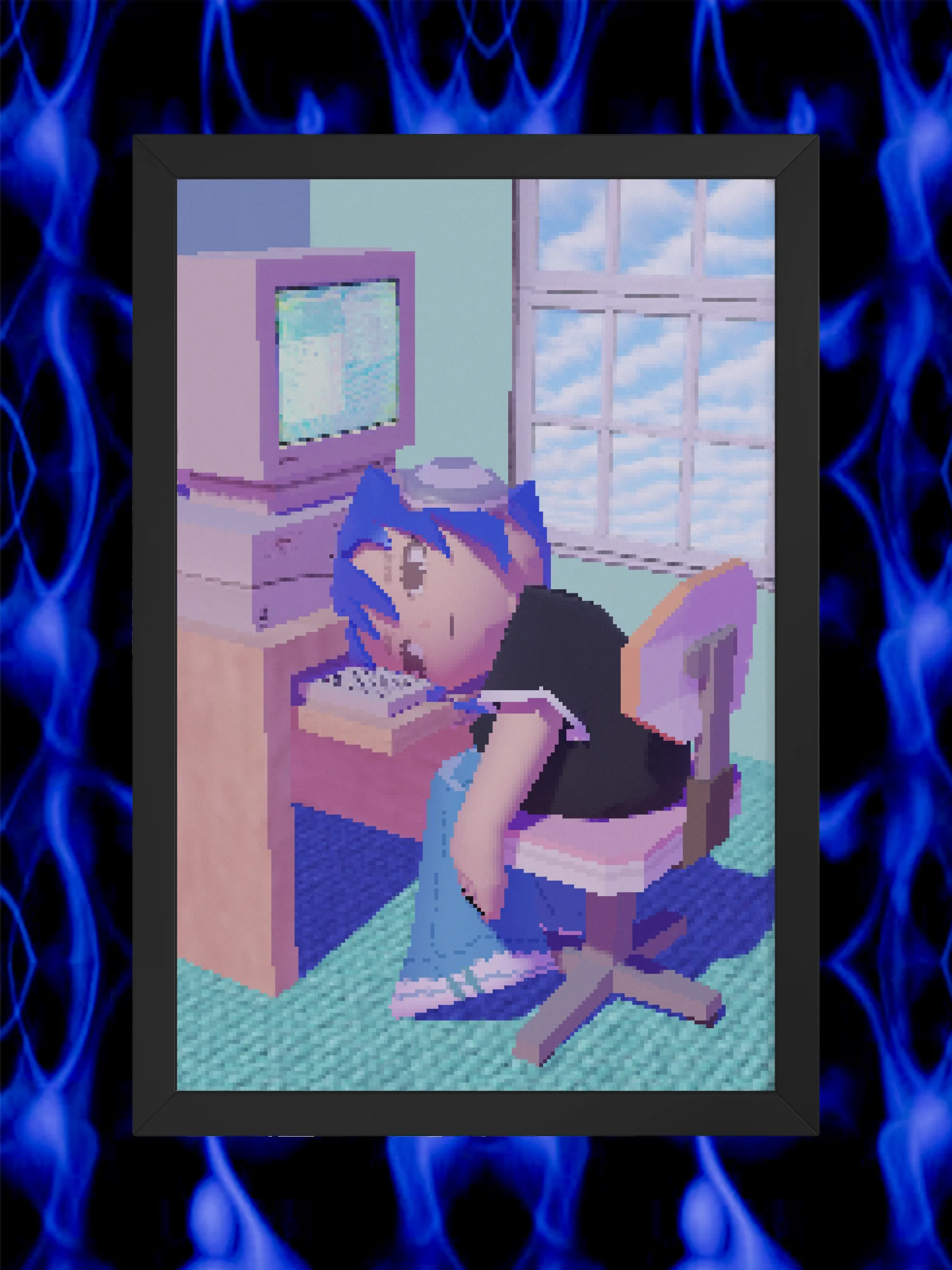 Internet Fatigue Framed Poster product image (1)