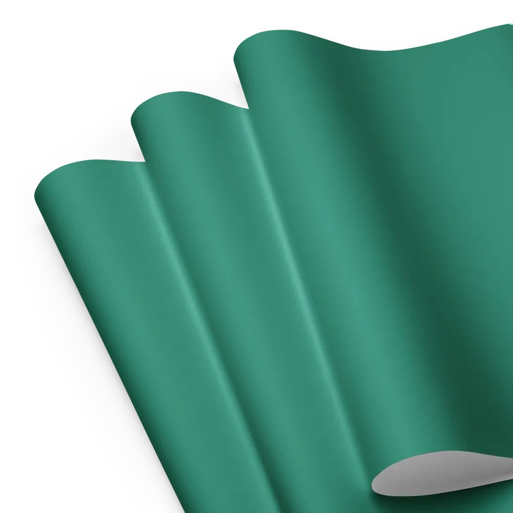 Elf Green Solid Holiday Christmas Wrapping Paper Sheets (3) product image (8)