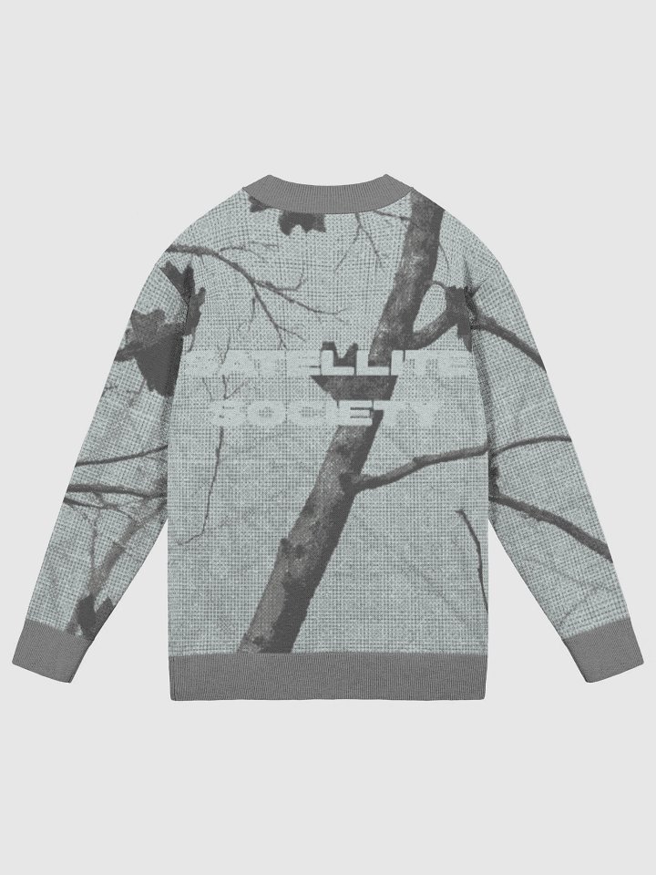 Satellite Society Carolina Camo Knitted Cardigan (Concrete Jungle) product image (10)