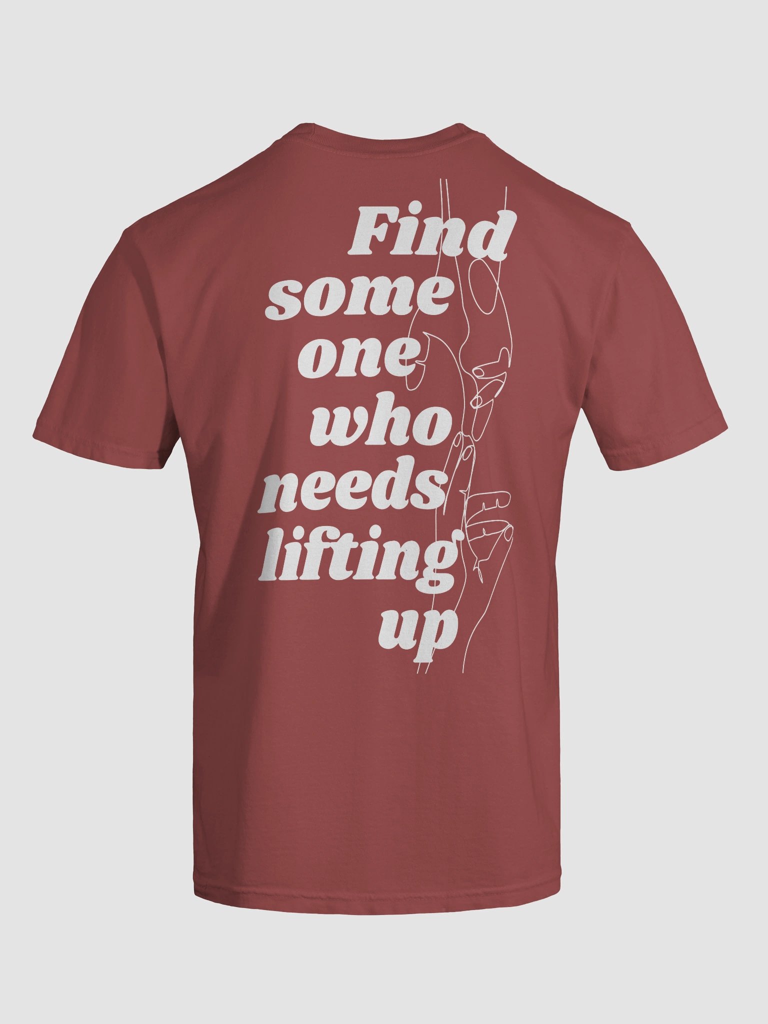 Find Some One Who Needs Lifting Red Tee product image (9)