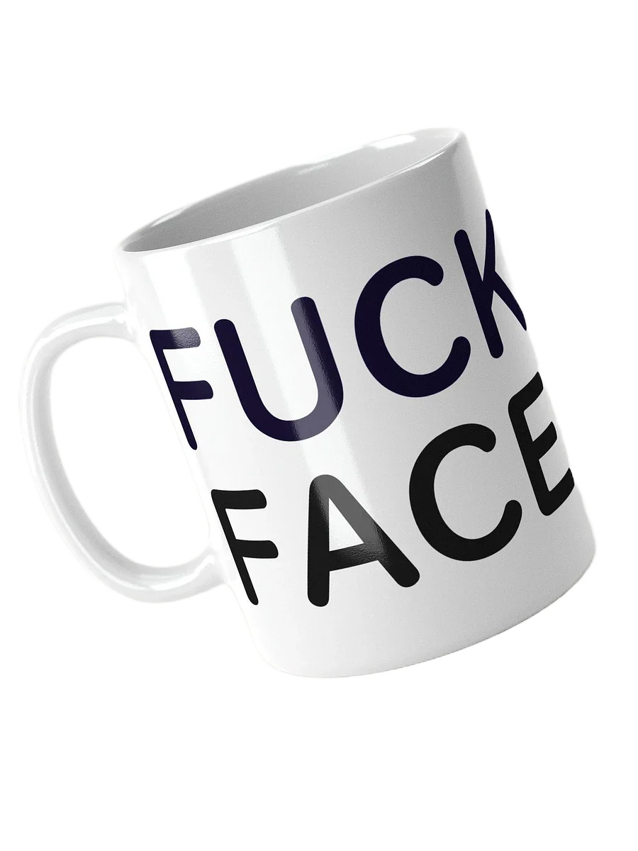 FUCKFACE Mug - Real Edition, All-white product image (1)