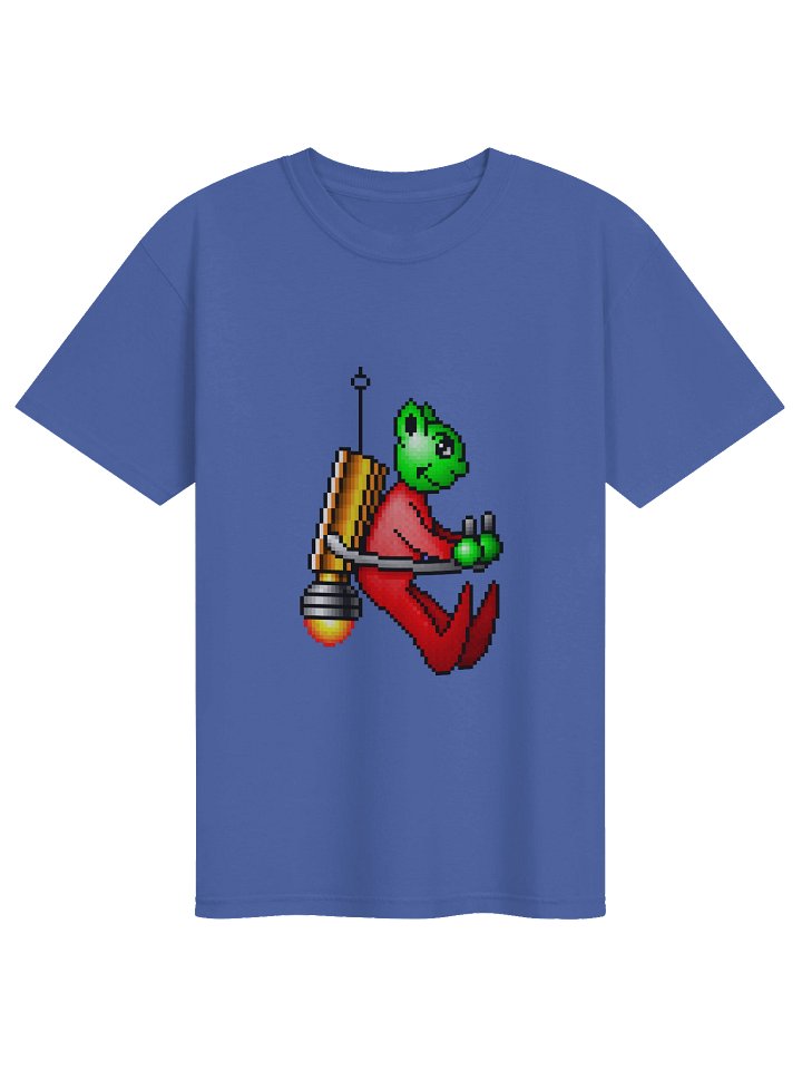 Moon Child jetpack game sprite T-shirt - Large print product image (1)