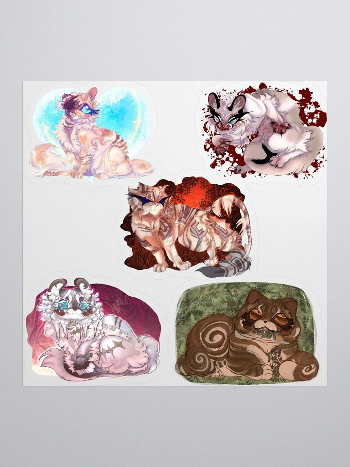 Strong Female Characters || Sticker Sheet product image (1)