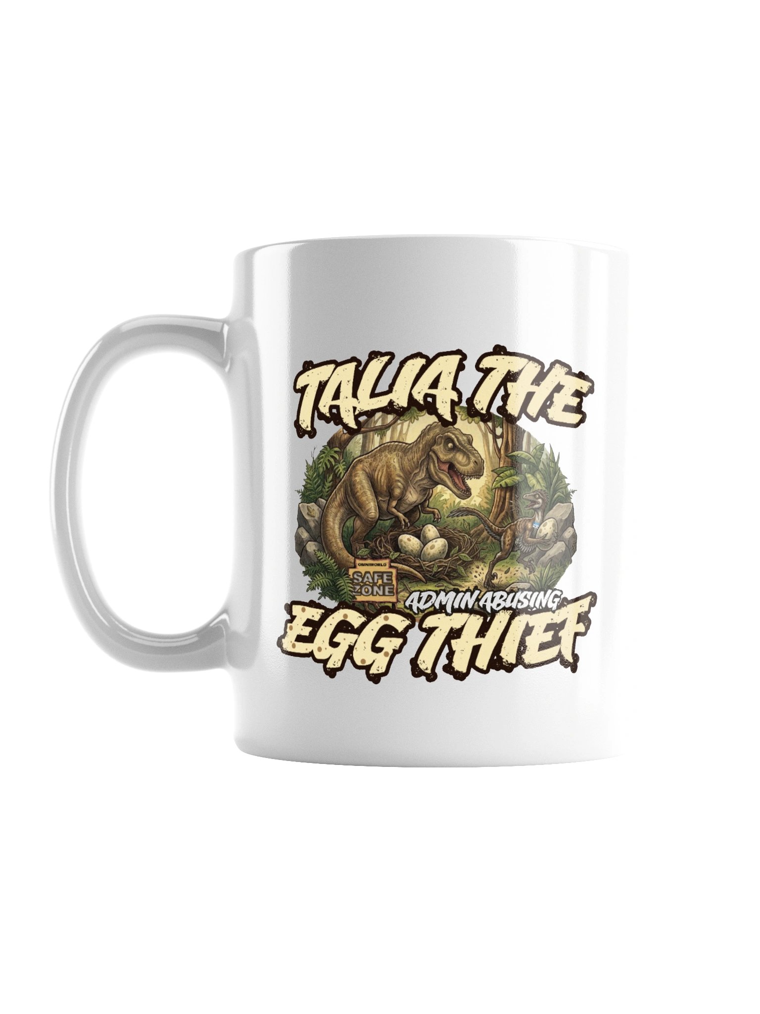 Talia the Egg Thief Dino Mug product image (1)