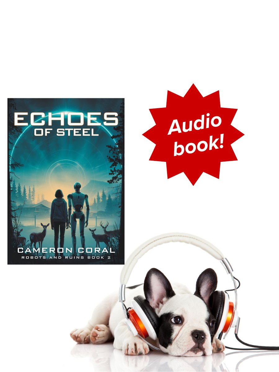 Echoes of Steel (Robots and Ruins Book 2) | Audiobook product image (3)