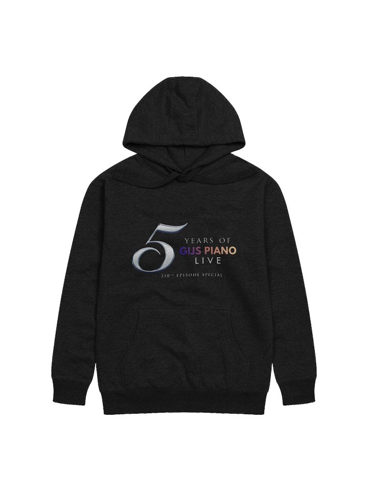 Gijs Piano LIVE 5th Anniversary Hoodie product image (1)