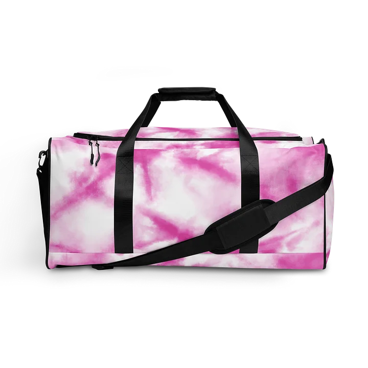 Pink Tie-Dye Duffle Bag product image (1)