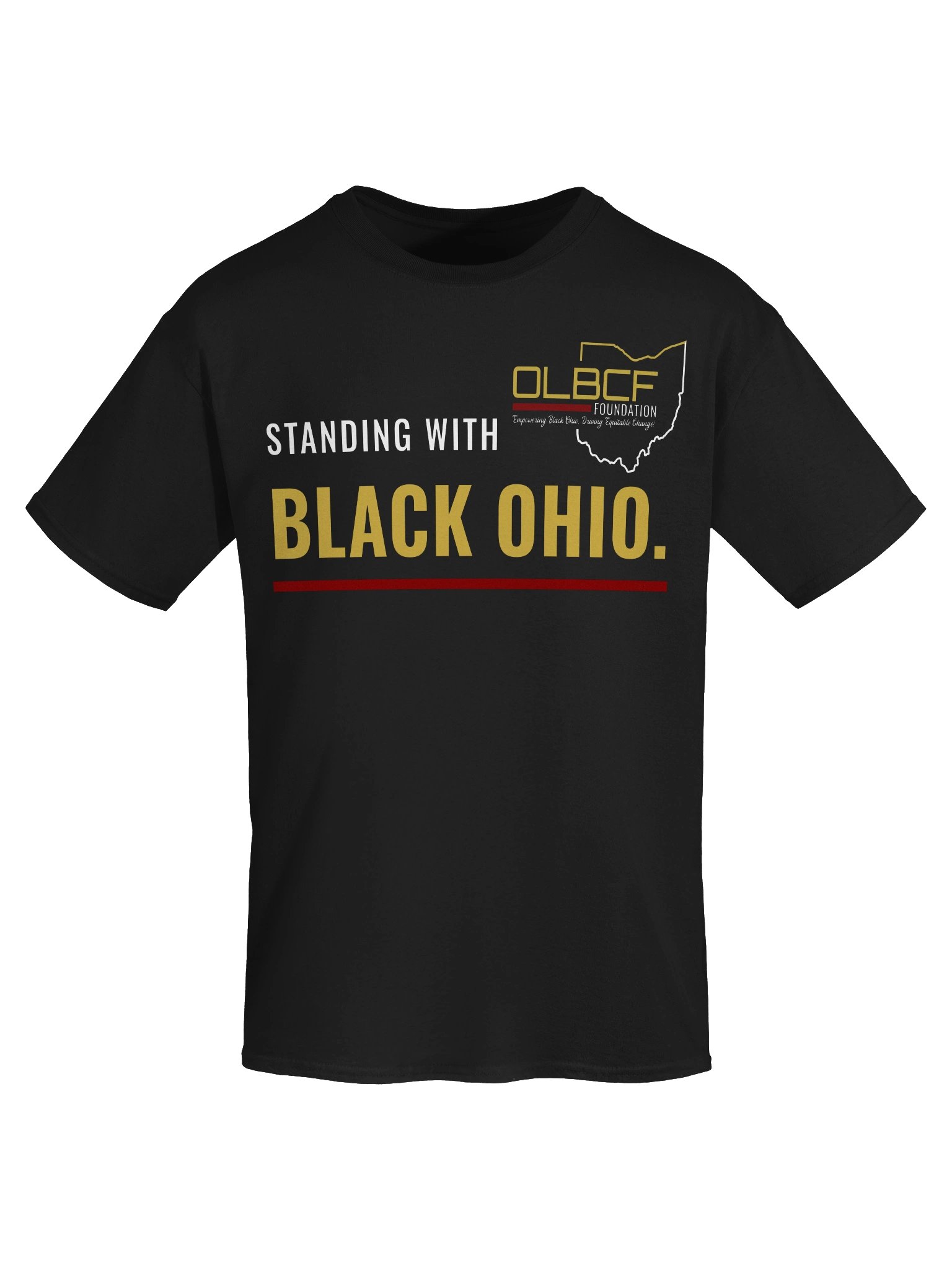 OLBCF Standing With Black Ohio Tee (B/G) product image (4)