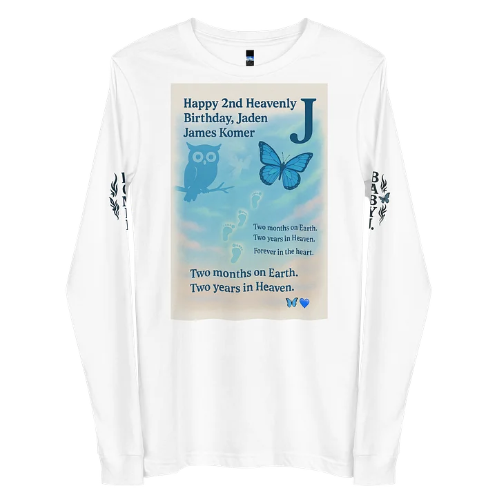 Baby J Heavenly Birthday Tribute Long Sleeve Tee product image (2)