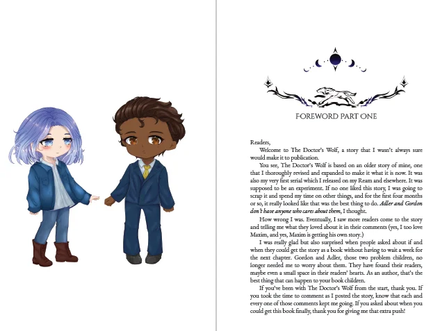 The Doctor's Wolf DUET (Dust Jacket) product image (2)
