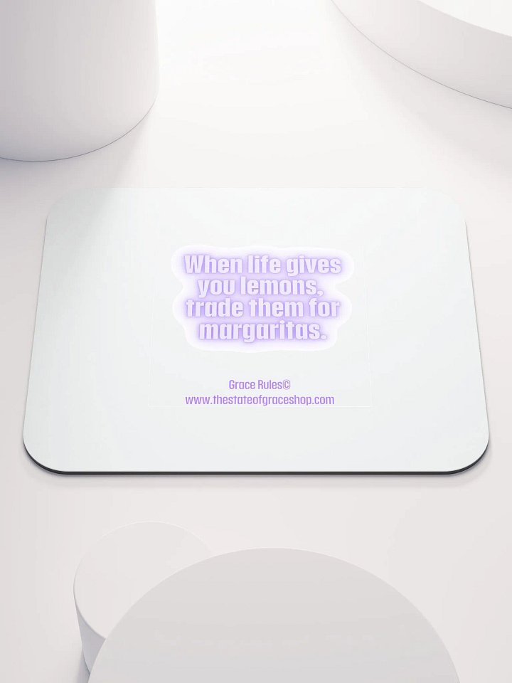 FUNNY DESK MATS 4 U “When life gives you lemons, trade them for margaritas.” product image (1)