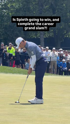 Jordan feeling it on Thursday?! Does he take this into the weekend and complete the career grand slam? #golf #pgachampionship...