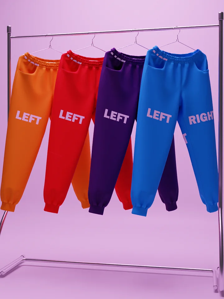 Jogger hanger Mockup with Mild Wind Animation product image (1)