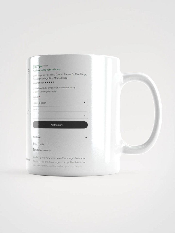 Gromit Mug Mug Mug product image (2)