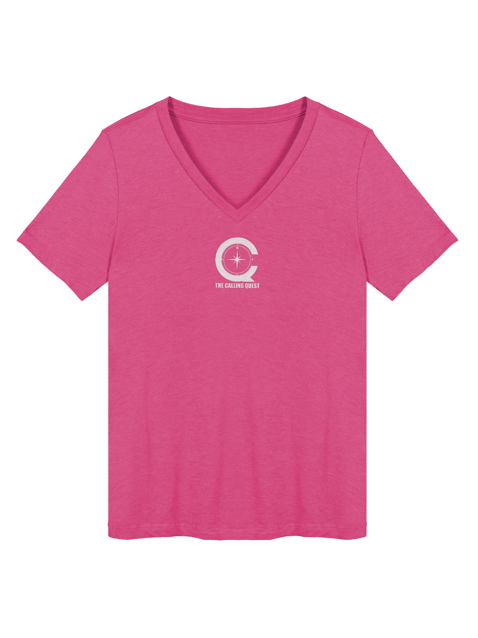 The Calling Quest Podcast Women's Explorer Relaxed V-Neck Tee product image (51)