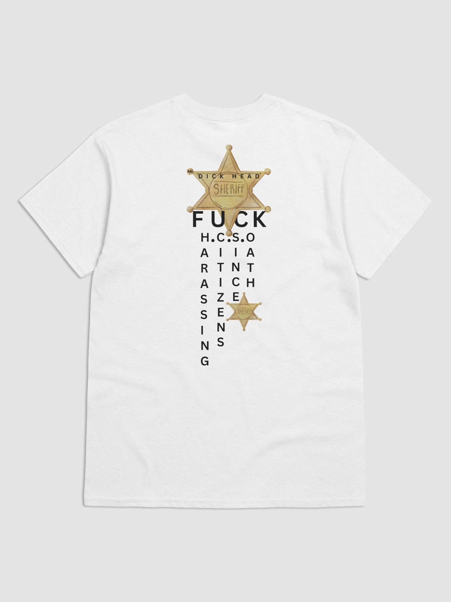 Golden Sheriff Badges T-Shirt product image (2)
