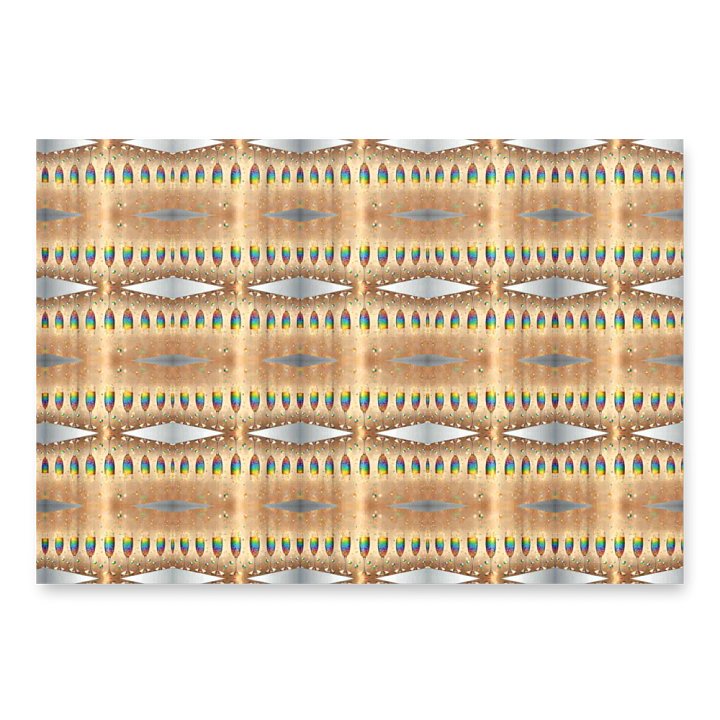 Rainbow Celebration Toast Wall Wrapping Paper Set product image (2)