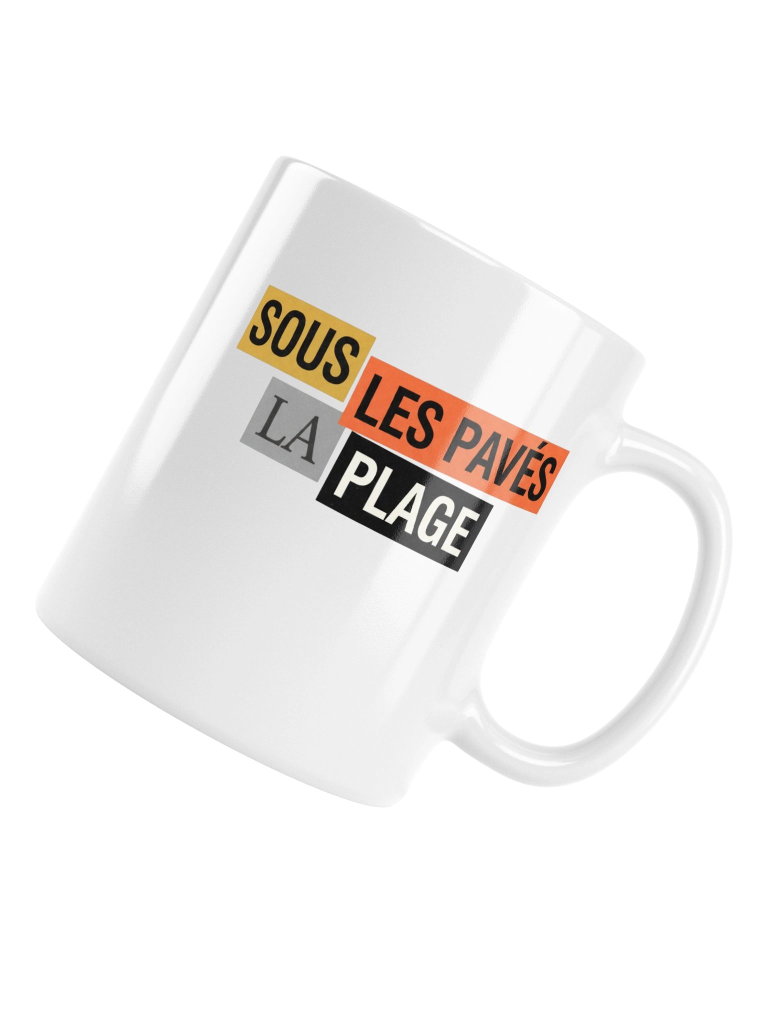 Art2Wear — Sous Les Pavés La Plage — Ceramic Mug product image (17)