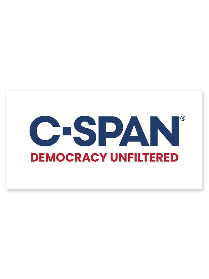 C-SPAN Democracy Unfiltered Bumper Sticker product image (1)