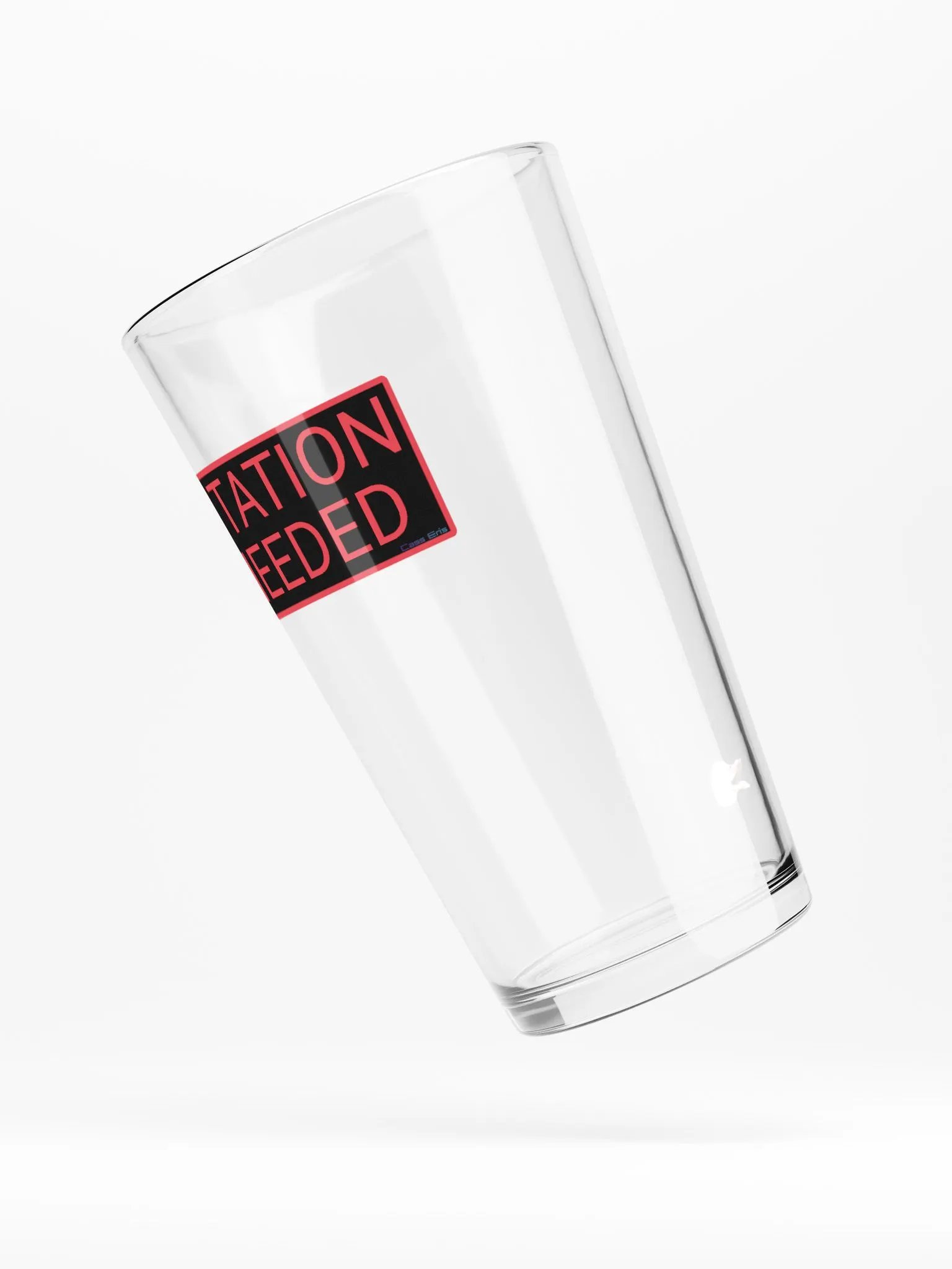 Citation Needed Pint Glass product image (4)