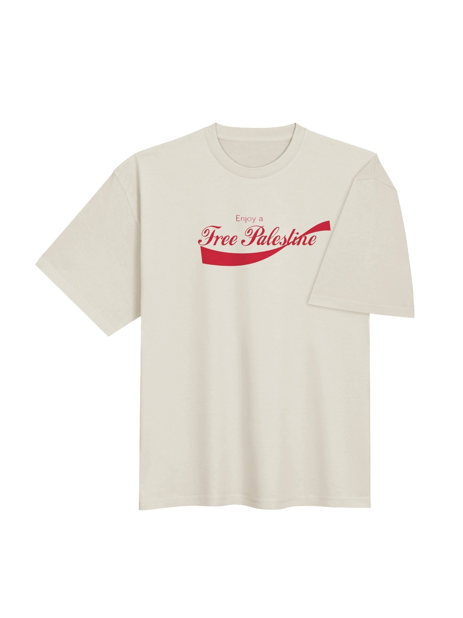 Enjoy a Free Palestine Cola Oversized T-shirt product image (4)
