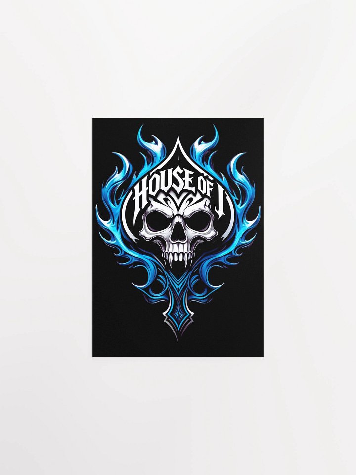 House of J Logo Poster (Dark) product image (2)