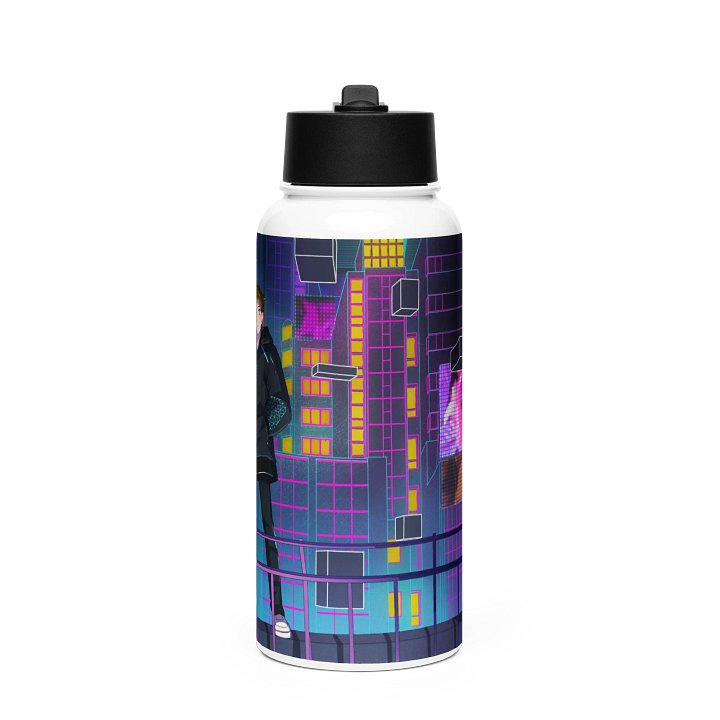 Cyberscape Water Bottle product image (1)