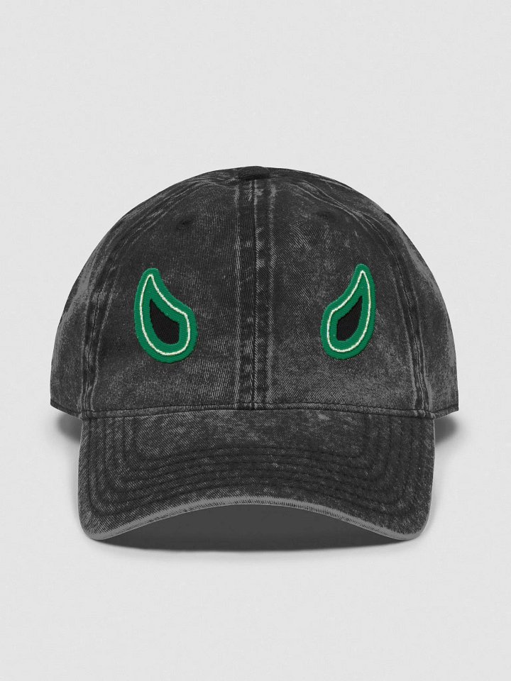 Neon Devil Horns Denim Hat product image (1)