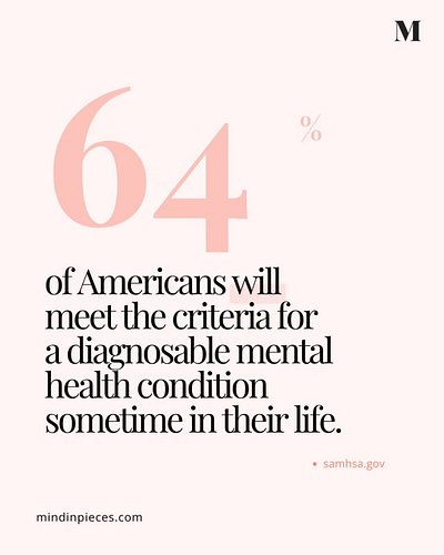 64% of Americans will meet the criteria for a diagnosable mental health condition in their lifetime. That’s more than half of...