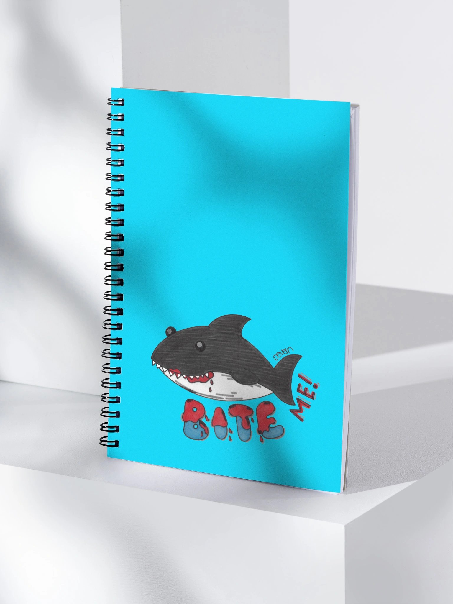 Bloody Shark Bite Notebook product image (4)