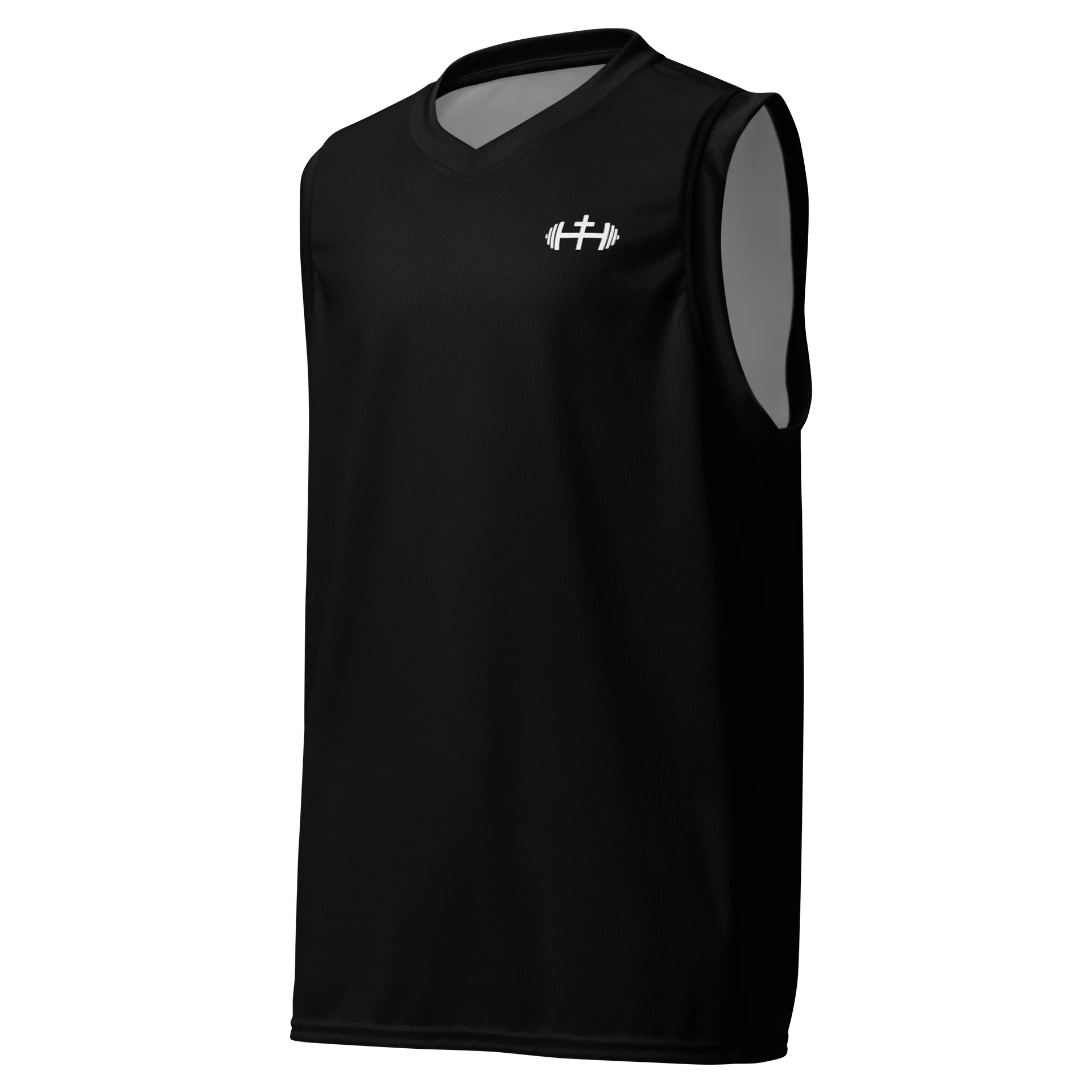His House Performance V-Neck Muscle Tank - Black product image (2)