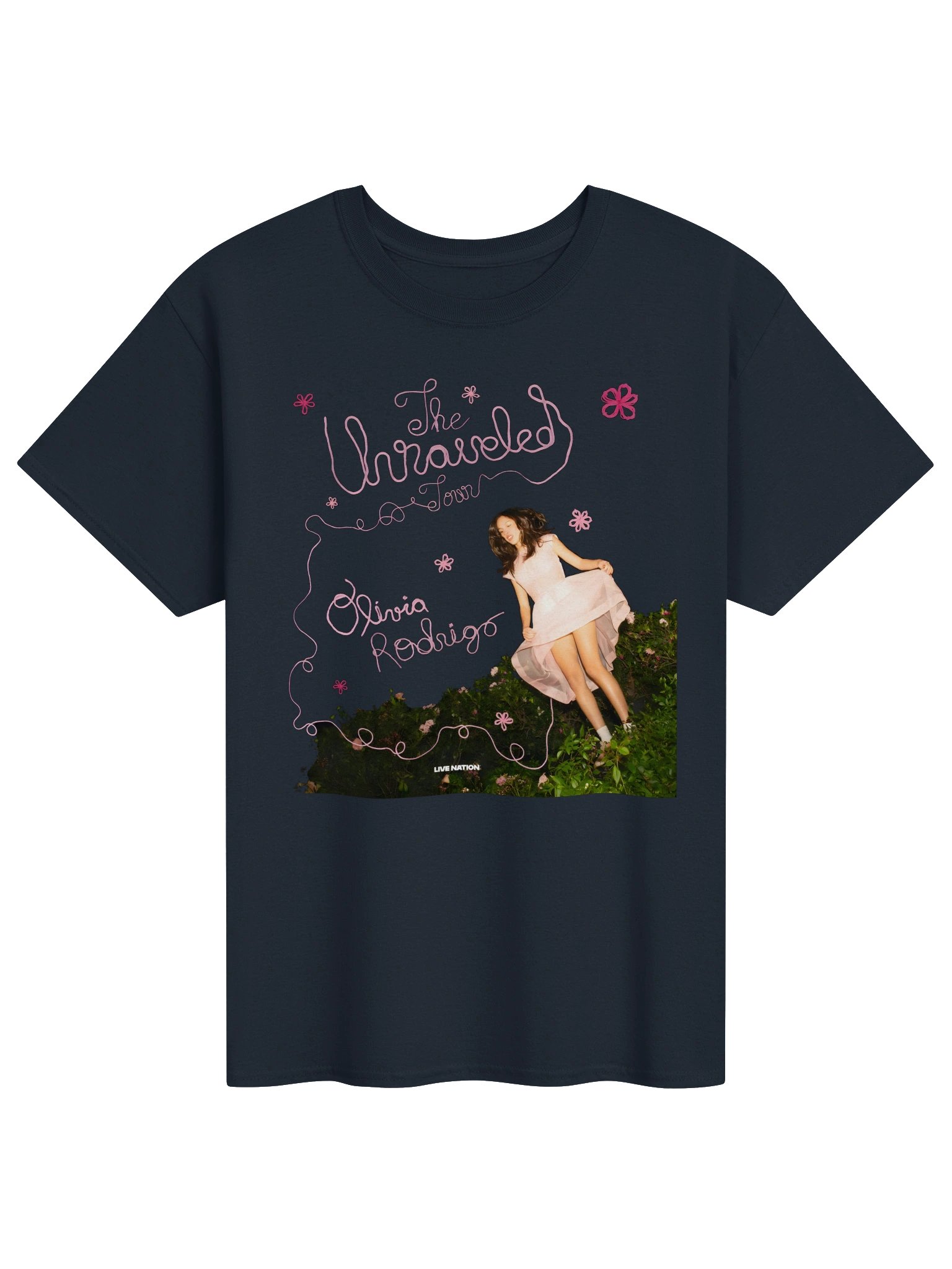 Olivia Rodrigo The Unraveled Tour 2026 Merch Tshirt product image (1)
