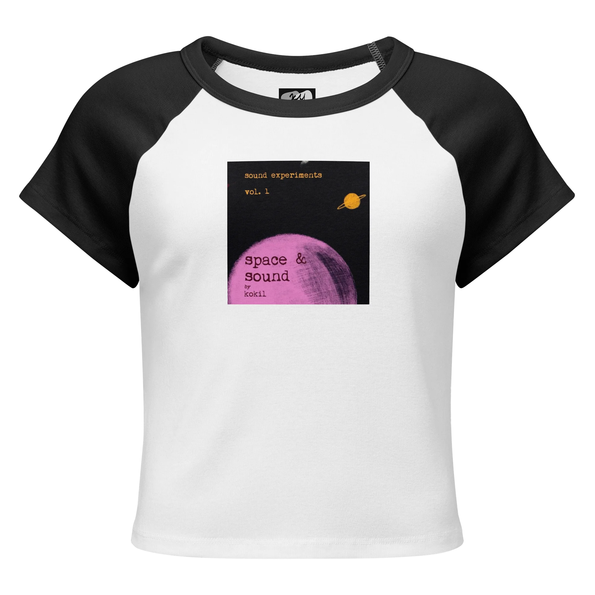 ‘Sound Experiments Vol. 1: Space & Sound’ Album Raglan Tee product image (1)