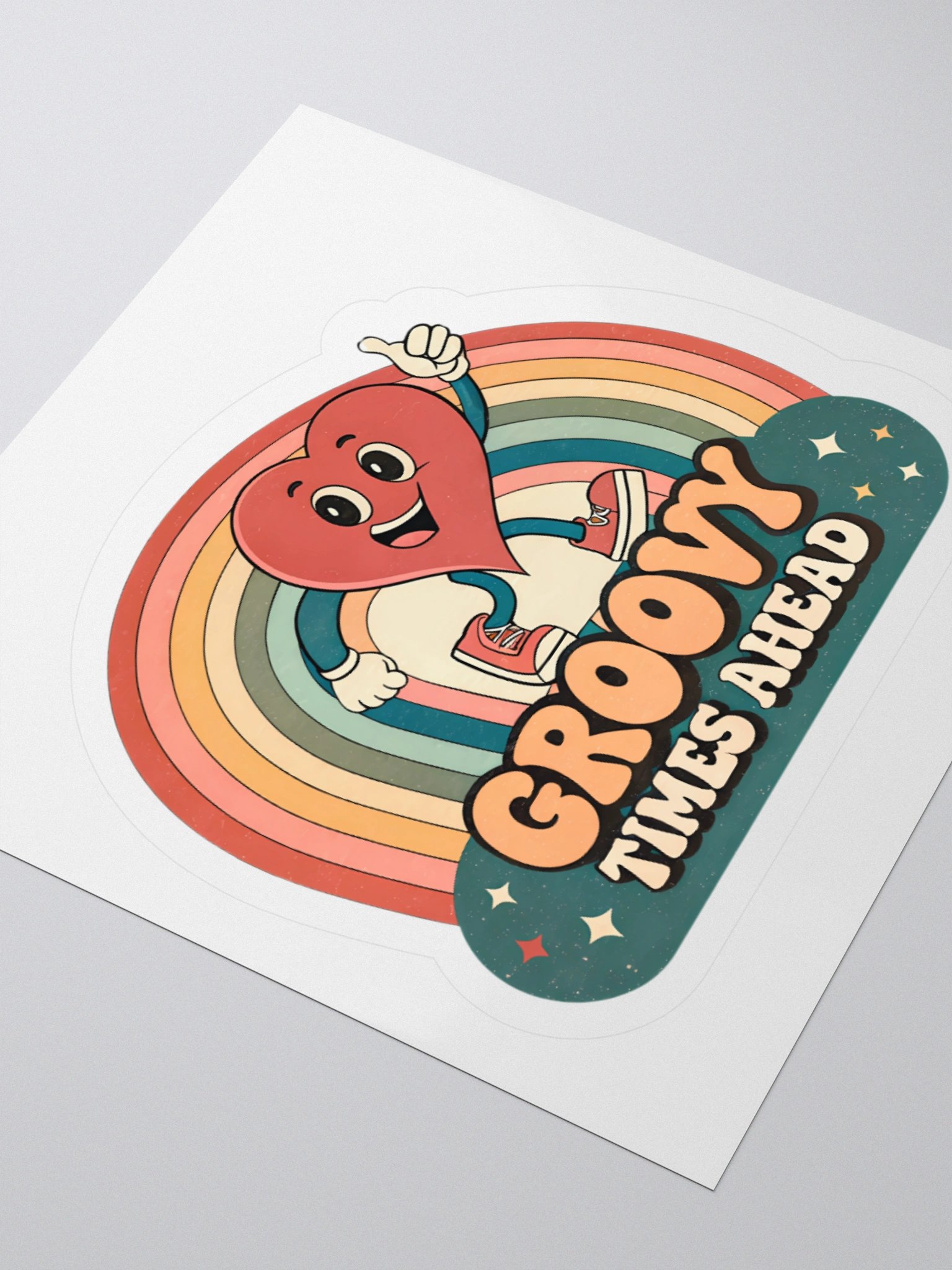 Groovy Times Heart Thumbs-Up Stickers product image (7)