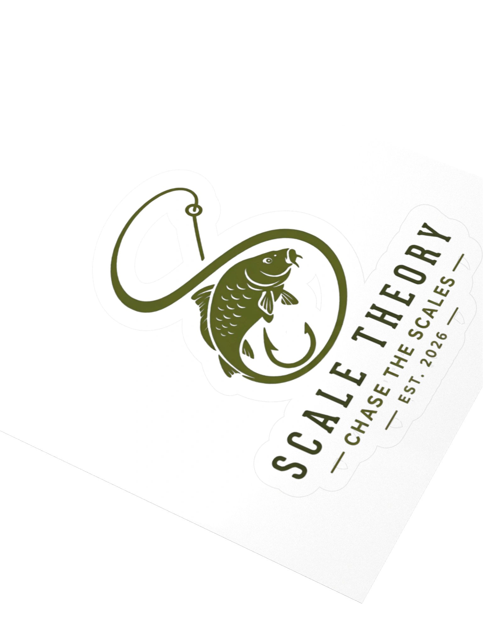 Scale Theory Logo Sticker product image (7)