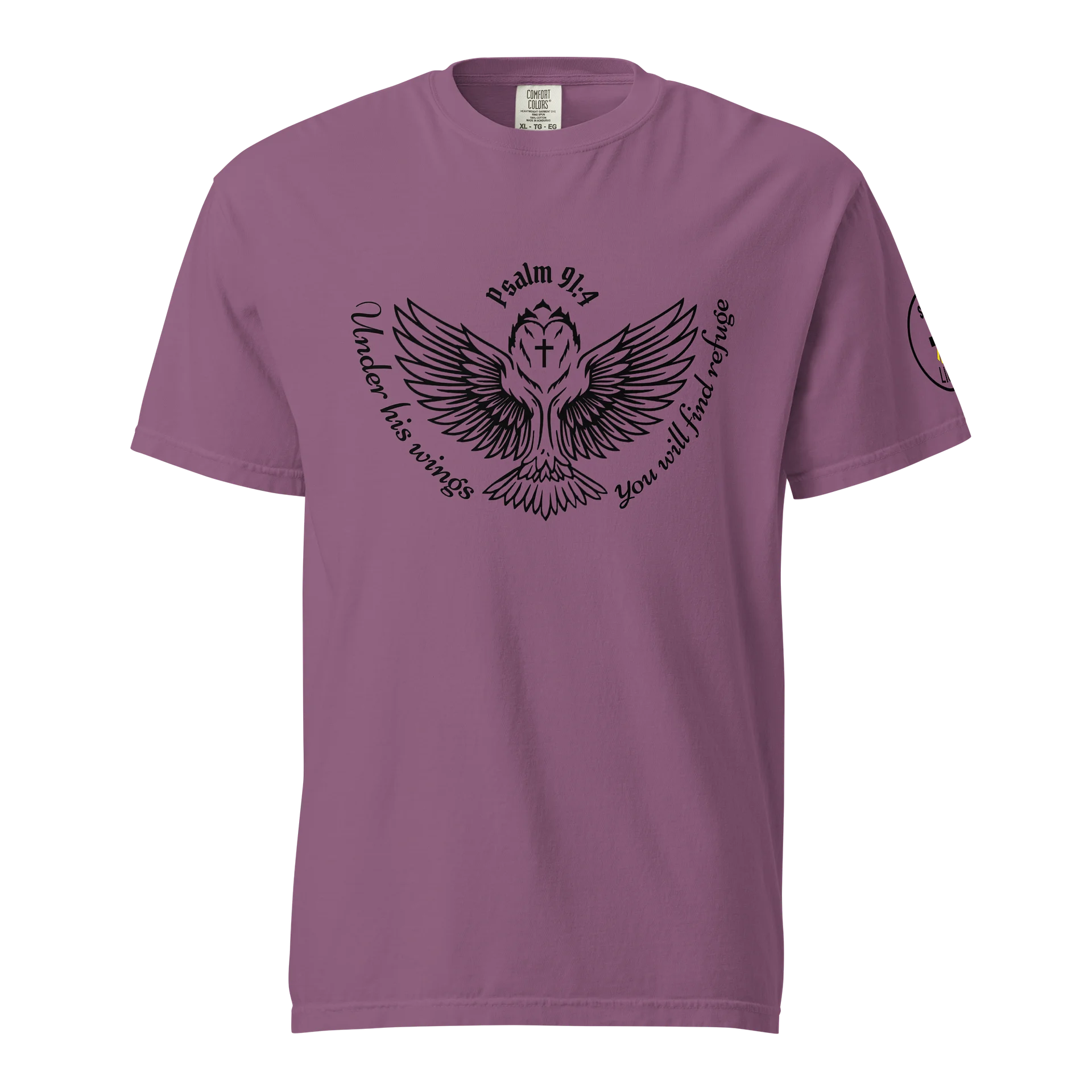 Biblical Tshirt God wings product image (1)