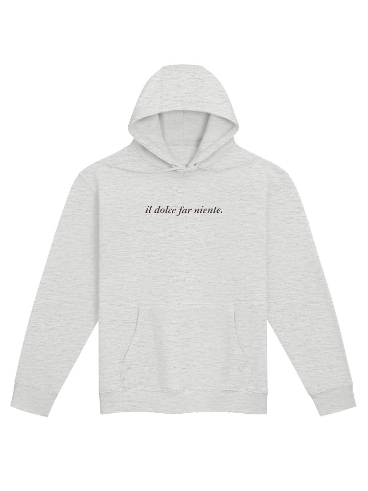 The "Il Dolce Far Niente" Hoodie | Italian Aesthetic Fleece product image (1)