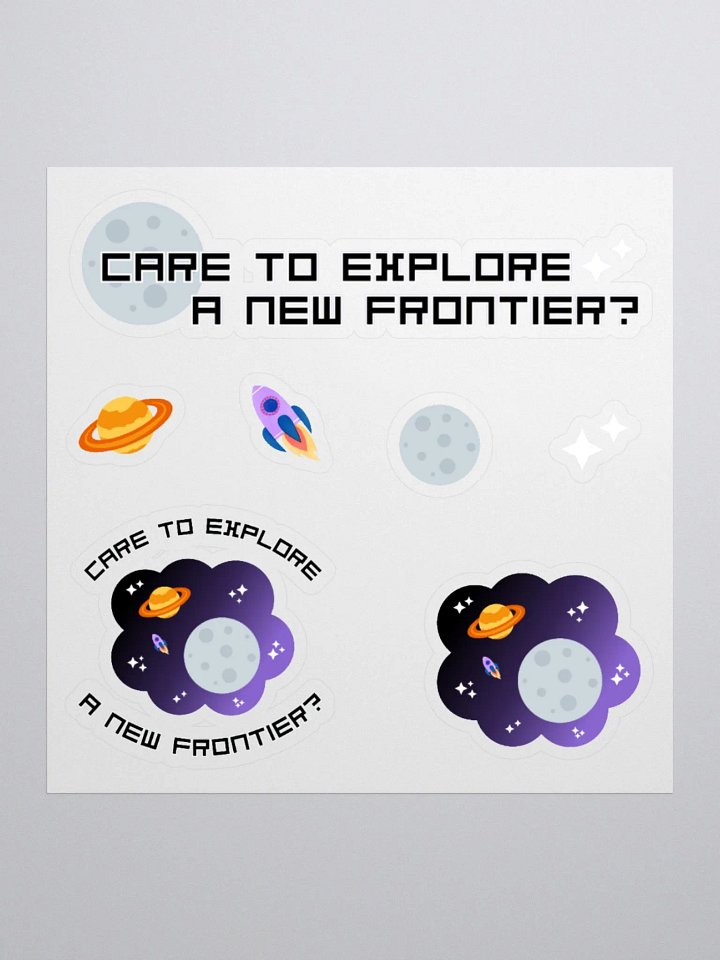 Frontier Sticker Set product image (2)