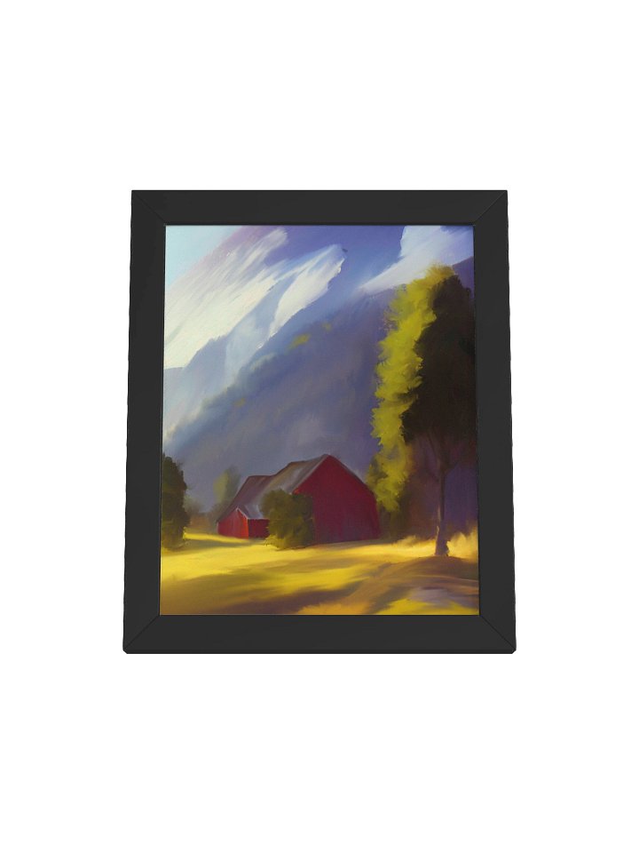 Canada Farm (Framed Poster) product image (1)