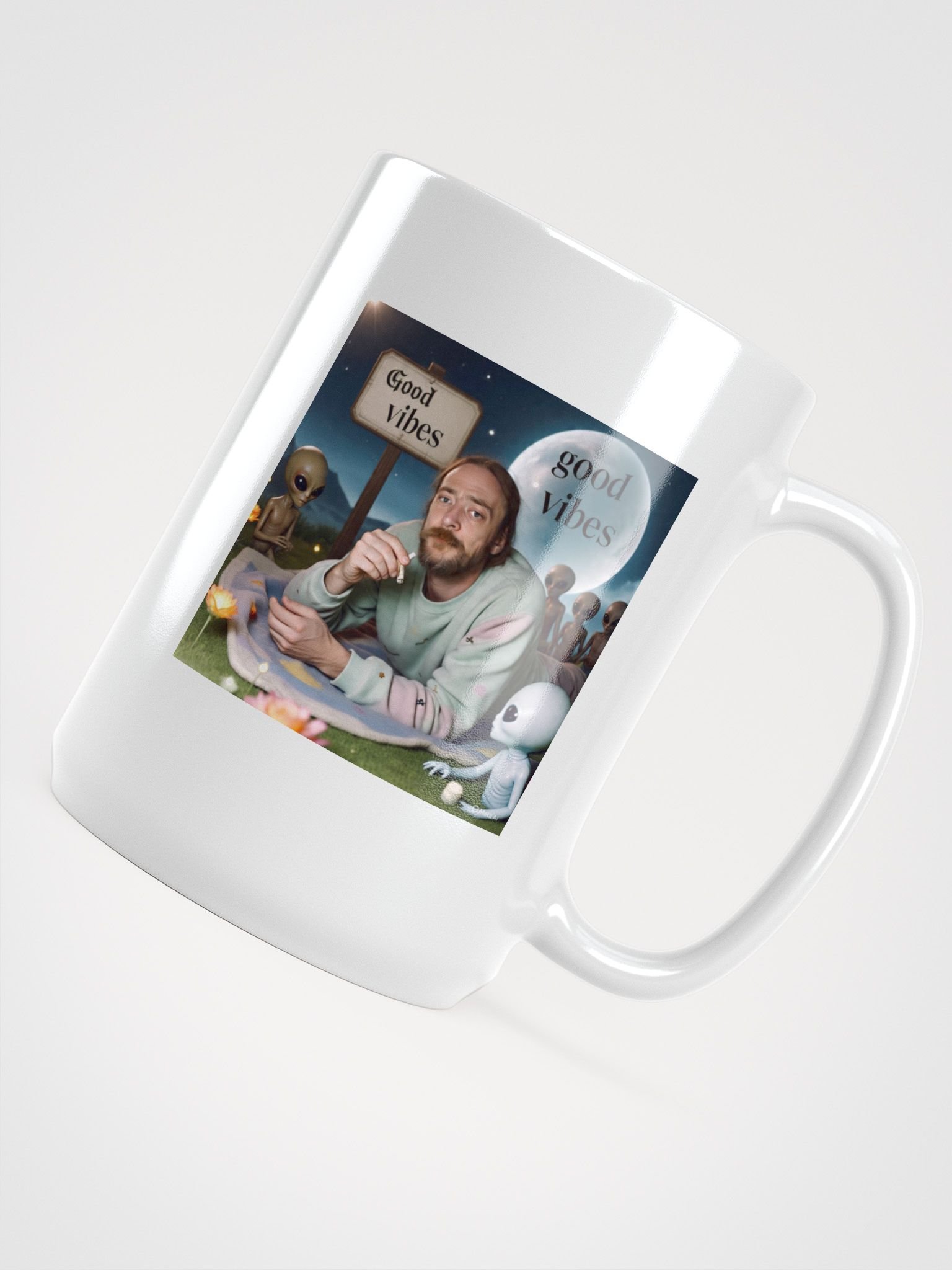 good vibes coffe mug product image (4)
