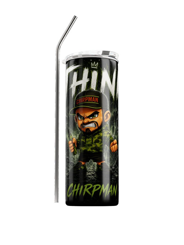 THINK — ChirpMan Graphic Tumbler product image (1)