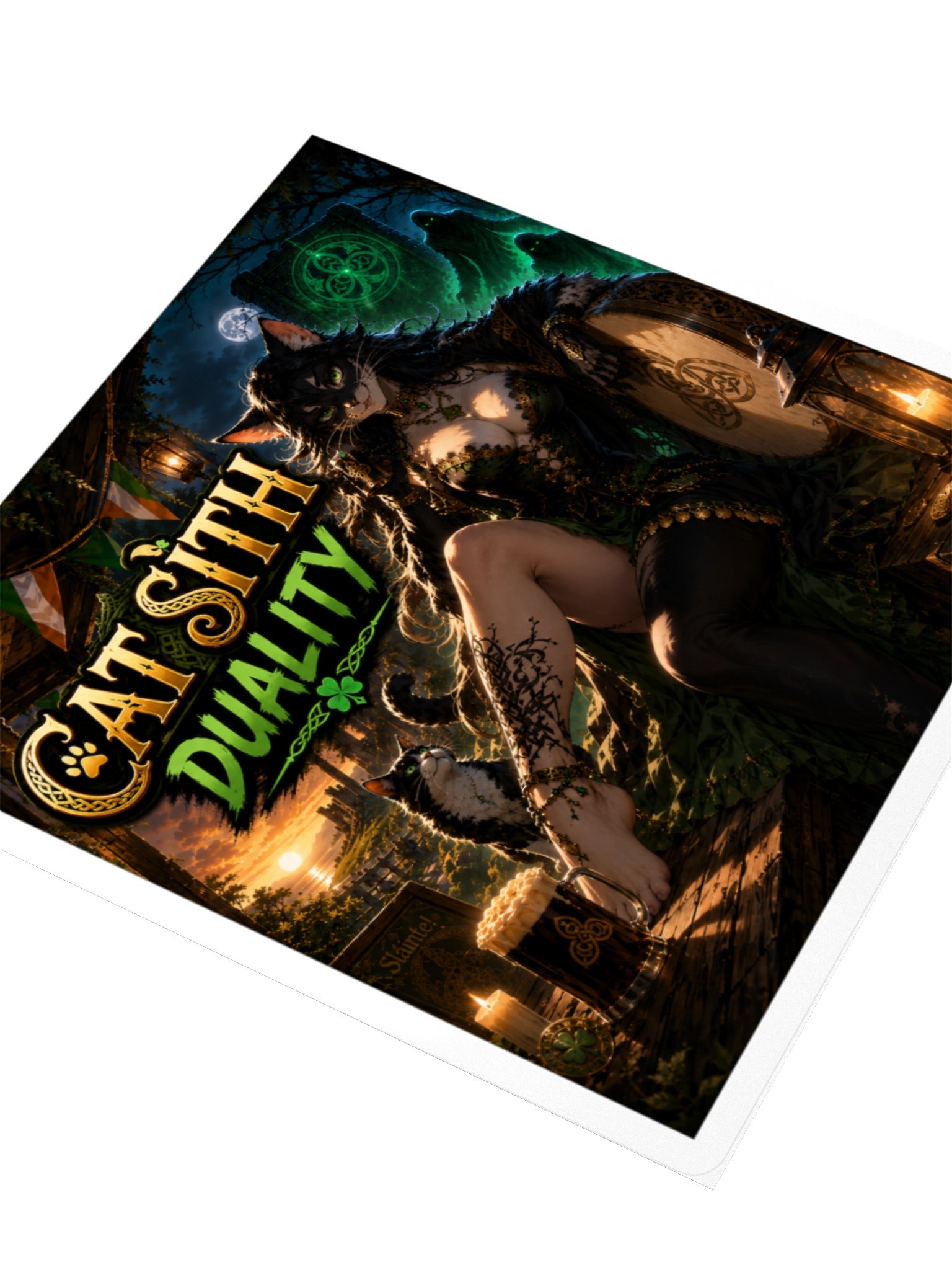 Cat Sith Duality Sticker product image (8)