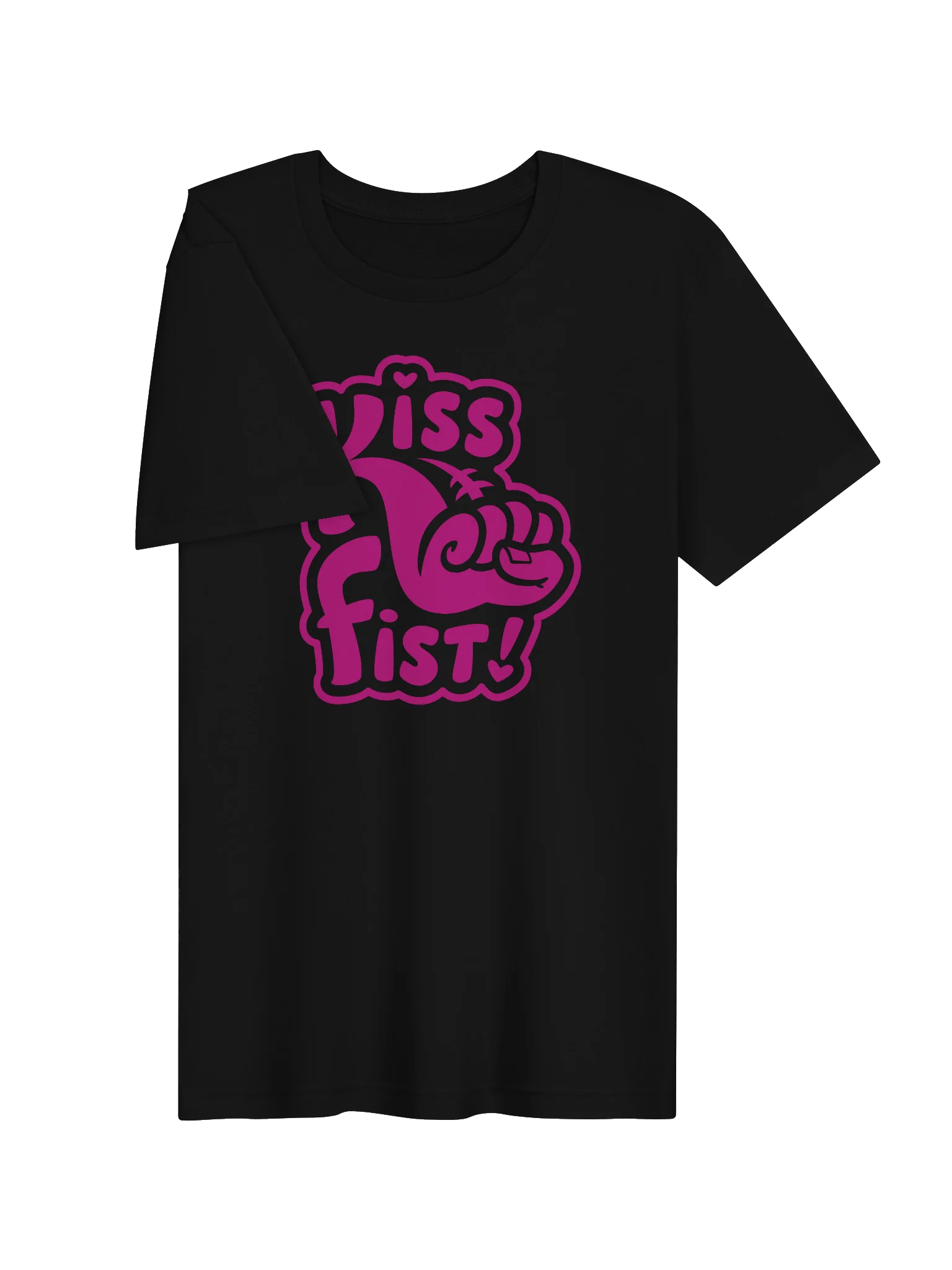 Kiss Fist Pretty in Pink Graphic Tee product image (3)